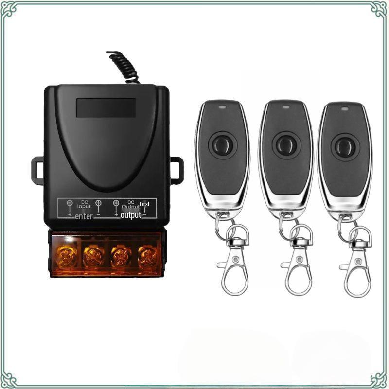 Drahtloser 72V 30A Fernbedienungsschalter für Elektrofahrzeuge und LED-Beleuchtung