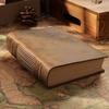 Caderno de Esboço de Couro Vintage Feito à Mão: Diário Mágico Europeu & Caderno Criativo