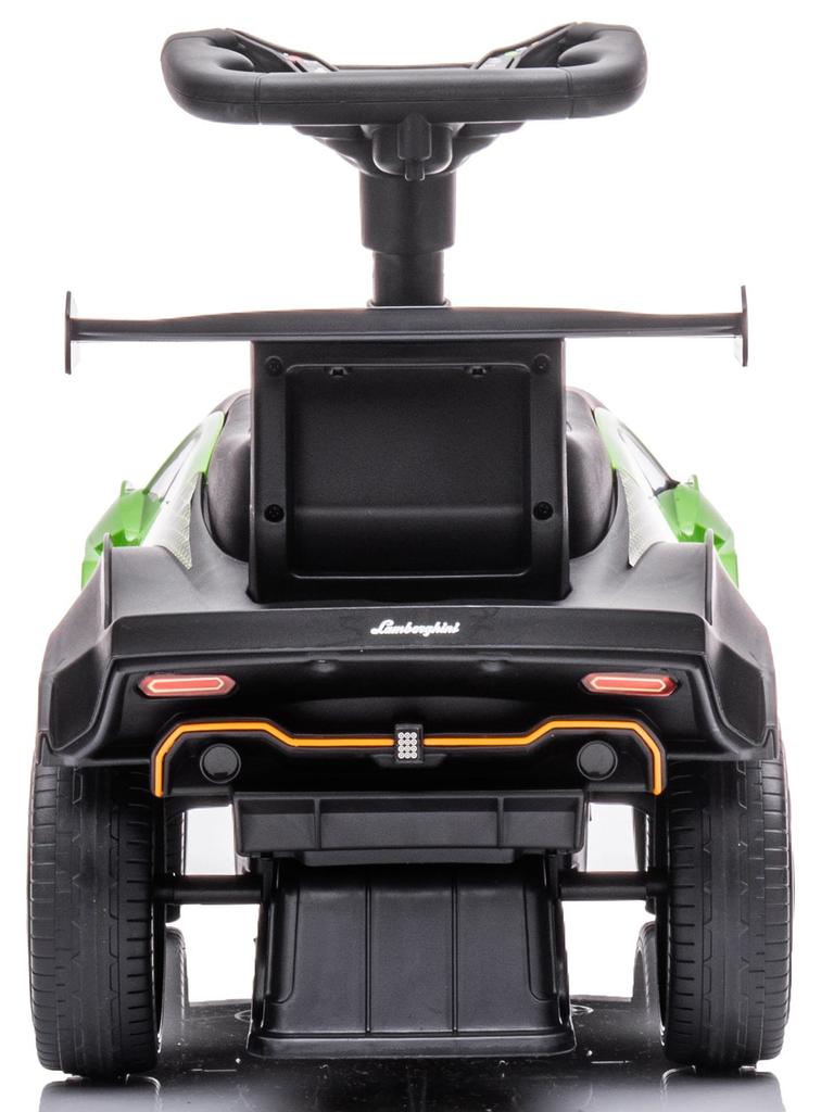 Odrážedlo Chodítko Pro Děti Tlačné Na Rok Lamborghini Essenza Scv12 Zelené Sun Baby