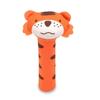 Sonaglio a mano a forma di animale dei cartoni animati Sonaglio morbido Giocattolo sonaglio Giostrine per bambini Giocattoli per bambini Carino Peluche Giocattoli per bambini 0-12 mesi