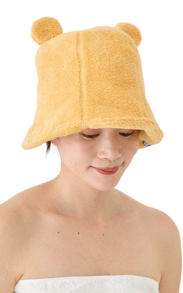 Valeria Sauna Hat Fluffy Thick Towel Protects Your Hair from Water Can Be Worn Machine Comes with a Hook [valeria] [A Heat] Hat, Women's, Absorbent,