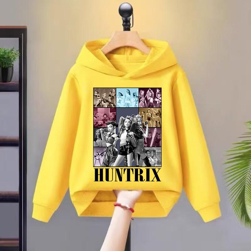 Детская одежда Kpop Witch Hunt, мужские и женские весенне-осенние худи и модные толстовки 160
