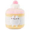 GUND Pusheen Strawberry Sponge Cake Plush, Squishy Toy, Collectible Plush Toy, Dessert Plush, Cat Stuffed Animal for Ages 8 and Up, Pink, 6