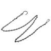 3 PCS Garden Planter Flower Pot Basket Replacement Iron Hanging Chain    Hooks Set