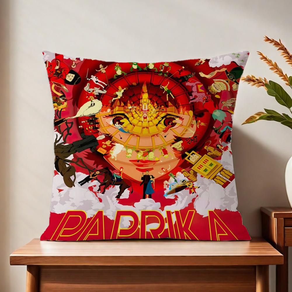 Anime P-Paprika Cute Cushion Cover For Pillow Printing Sofa Decoration Home Car Room Coffee Shop Office Nordic Simplicity