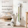 Wandmontierter elektrischer automatischer Katzen-Spielzeug: Selbstunterhaltendes Seilspielzeug zum Ausziehen