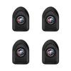 Mini Car Hooks Black Self Adhesive Invisible Hooks Interior Storage Holder For Buick Verano Velite Lesabre Riviera Avenir GL6 GL8 Envision Excelle