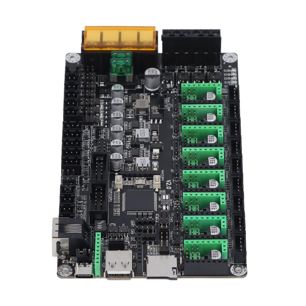 For MKS Monster8 V2 Motherboard 32 Bit 8 Axes 168MHz F407 3D Printer Control Board with TMC2209