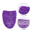 Handmade Mesh Hair Net Turban Hat Crochet Hair Snood Fashion Black Wig Caps  Casual