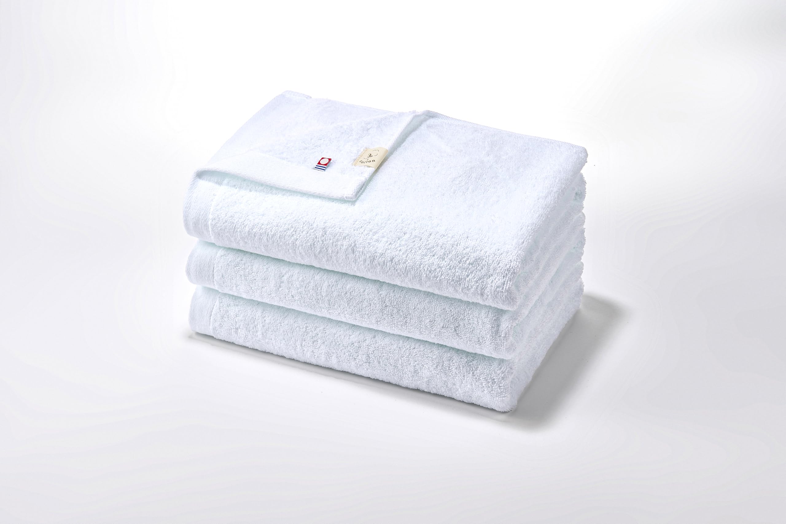 [&Cotton Imabari] Imabari Bath Towel, Large Size, Made in Japan, 100% Cotton, Imabari Towel (Brushed, 3)