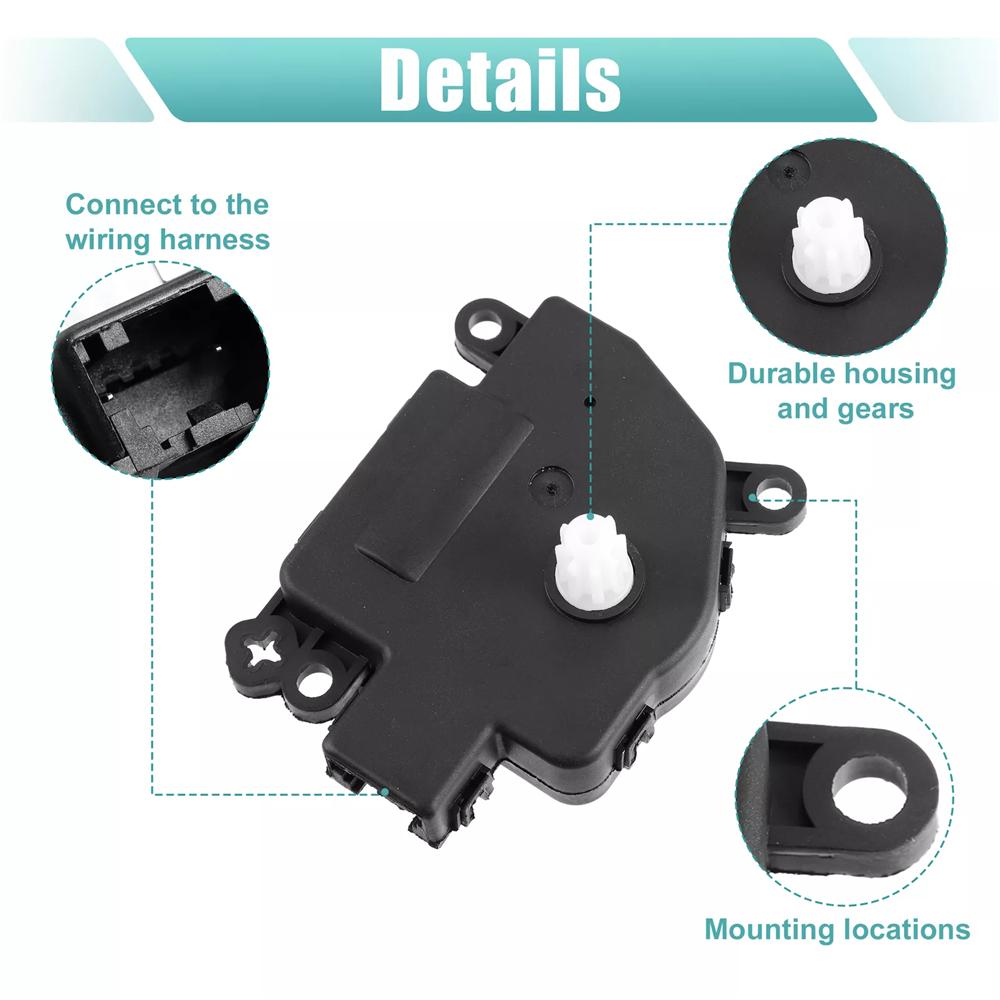 2x HVAC Heater Blend Door Actuator For 05-07 Dodge Dakota Chryler 300 5061099AA