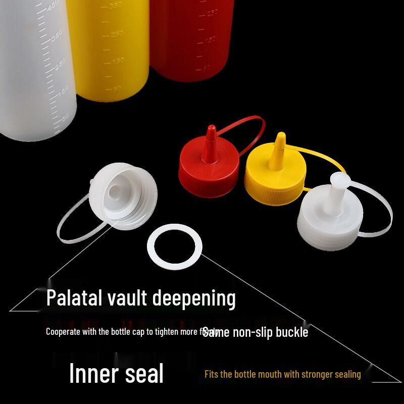 ZISIZ Plastic Squeeze Sauce Bottle