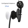 Pack of 2pcs Cable Organizers Power Cord Winder for Kitchen Devices Easy Installation and Tidy Storage Solution