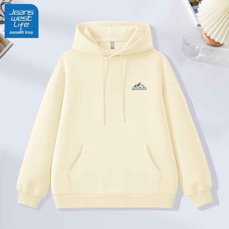 Jeanswest Life Men's Hooded Loose Sweatshirt