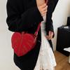 Leaf Shape Crossbody Bag Creative Brand Fashion Design Women Multiple Colors Elegant Mini Handbag Messenger Bag AVE