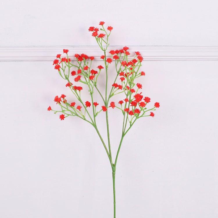 Simulation Gypsy dried flower bouquet, fake flower wedding decoration flower soft glue Gypsy simulated flower