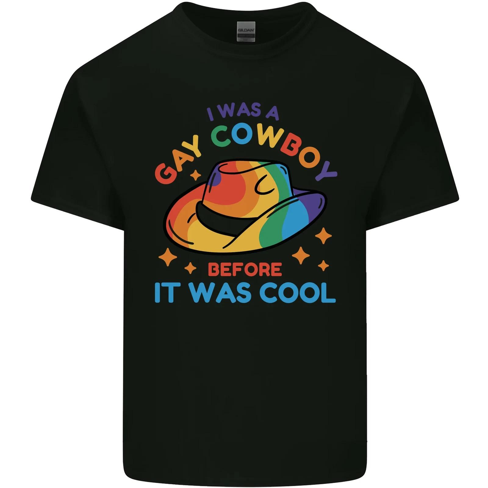 

LGBT Gay Pride Cowboy Awareness Day Kids T-Shirt Childrens 2XL