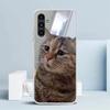 Pet Cat Funny Memes Cover for Samsung Galaxy A17 A37 A57 A16 A26 A36 A56 A15 A14 A55 Phone Case A13 A53 A25 A35 A24 A34 A23 A33