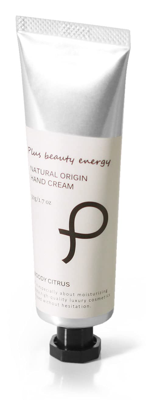 

Smartphone PLuS Natural Origin Hand 50g Woody Citrus in [Hand Cream, Ready, Gift] Cream, / Scent, Delicious, Stylish, Alcohol-Free (Made Japan)
