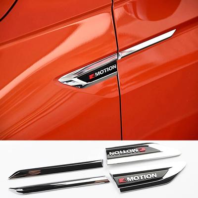 Nálepka na bočné krídlo auta 4Motion Logo Emblém 3D Trim Nálepka pre Tiguan MK2 4x4 4 MOTION Originálne príslušenstvo