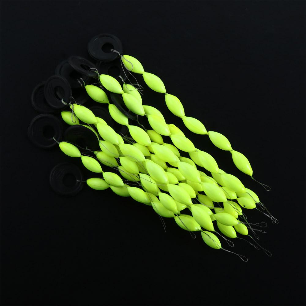 Float 6 In 1 Seven Star Float String Type Fishing Float Fishing Line Stopper Foam Space Bean