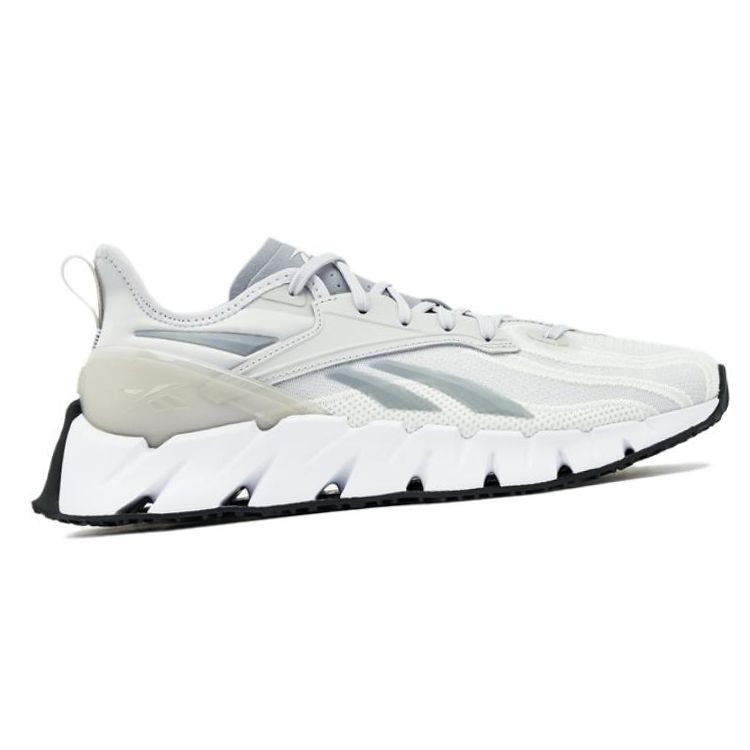 Reebok Zig Kinetica 3 White Pure Grey Unisex Sneakers Pure-Grey-2 Pure-Grey-4 Pure-Grey-1 100034218