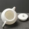 Sushih Dehua "Čínská bílá" Konvička Xishi - Matný nefritově zelený porcelán