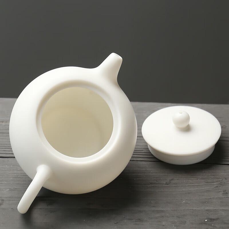 Sushih Dehua "Čínská bílá" Konvička Xishi - Matný nefritově zelený porcelán