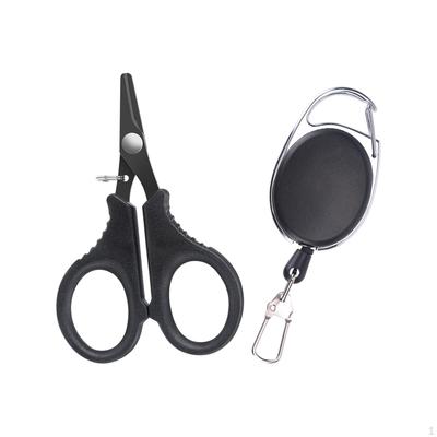 Fischereischere Schnurschneider Multitool Stahl Gadget Angelzubehör