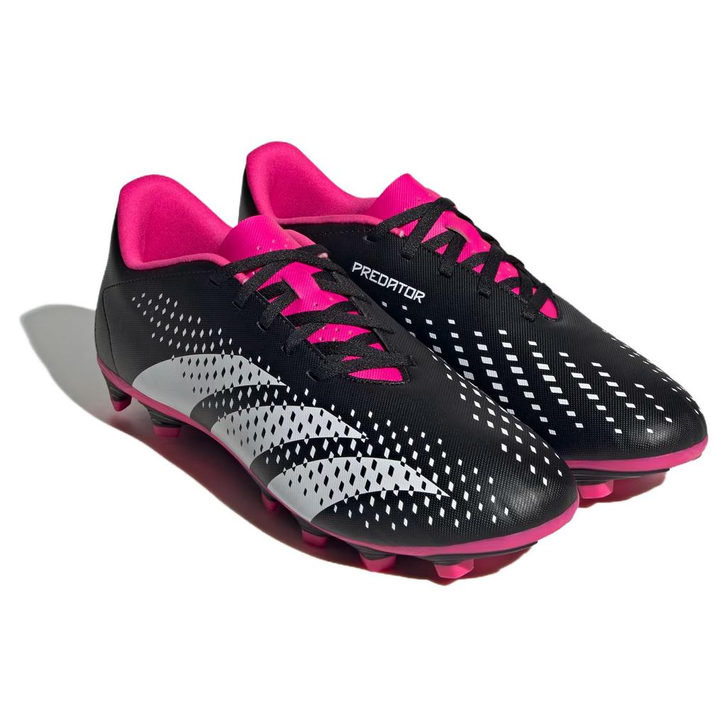 New Adidas Predator Accuracy.4 Flexible Ground Core Black Cloud White Team Shock Pink GW4604