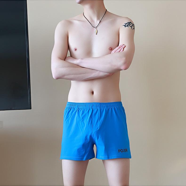 Men's Underwear Cotton Summer Loose Plus Size Flat Corner Shorts Four Corner Shorts Comfortable Breathable Bottom Shorts