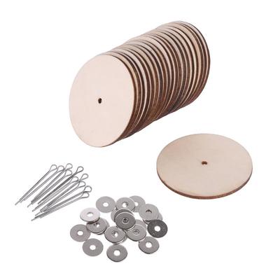 10 set connettori per giunti in legno per orsi fatti a mano per bambini giocattolo per bambini fai da te scrapbooking manuale manuale Handi