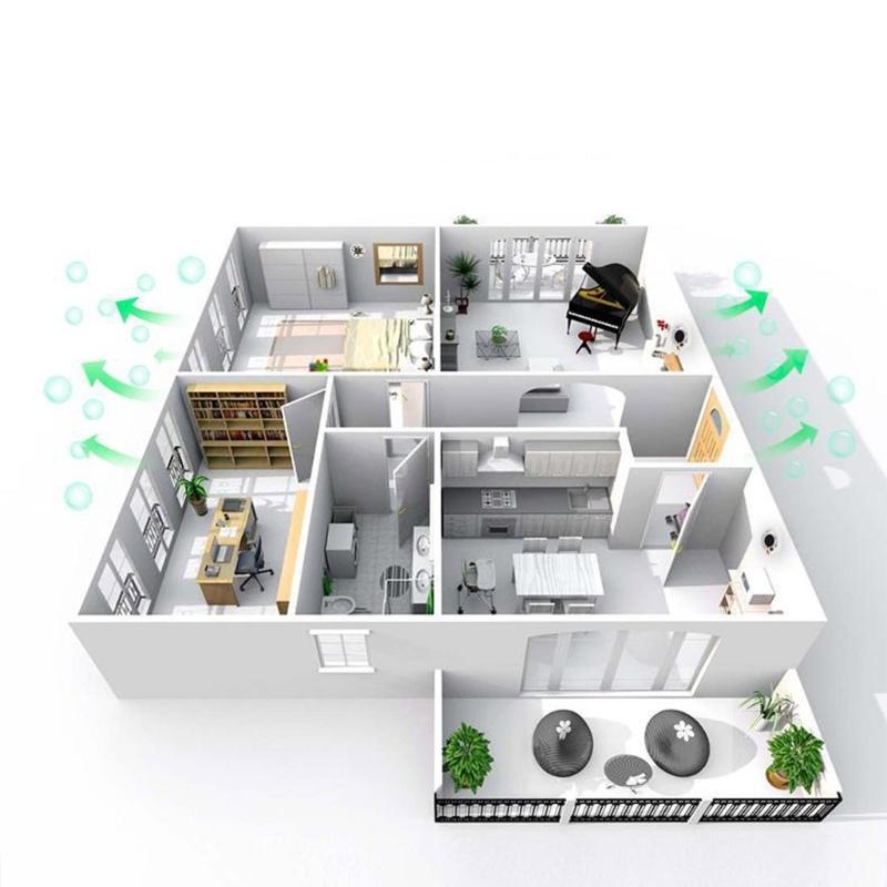 Exhaust Fan Inline Pipe Duct Fan Bathroom Extractors Ventilation Kitchen Wall Air Clean Ventilator for Air Conditioners