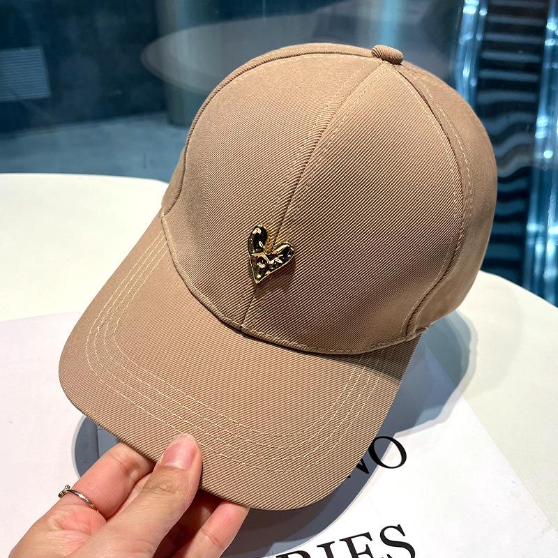 

Новая мужская и женская бейсбольная кепка Hardtop Versatile Love Decorative Sunshade Sunscreen Cap Adjustable