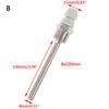 50-200mm Stainless Steel Thermowell 1/2" NPT Threads For Temperature Sensors Fit Dia 6mm Tube