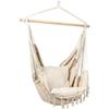 For Indoor Handmade Cotton Fabric Macrame Hammock Chair Swing Beautifully Designed For Comfort And Style