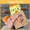 Fritters Cute Pancake Plush Toy Key Chain Creative Food Doll Removable Doll