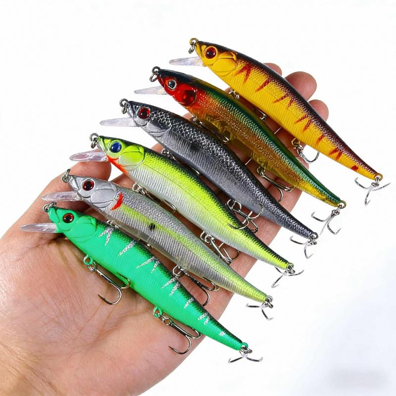Long Cast Sinking Minnow13.6g12cmBionic Lure Freshwater and Saltwater Universal Lure New Fishing Bait