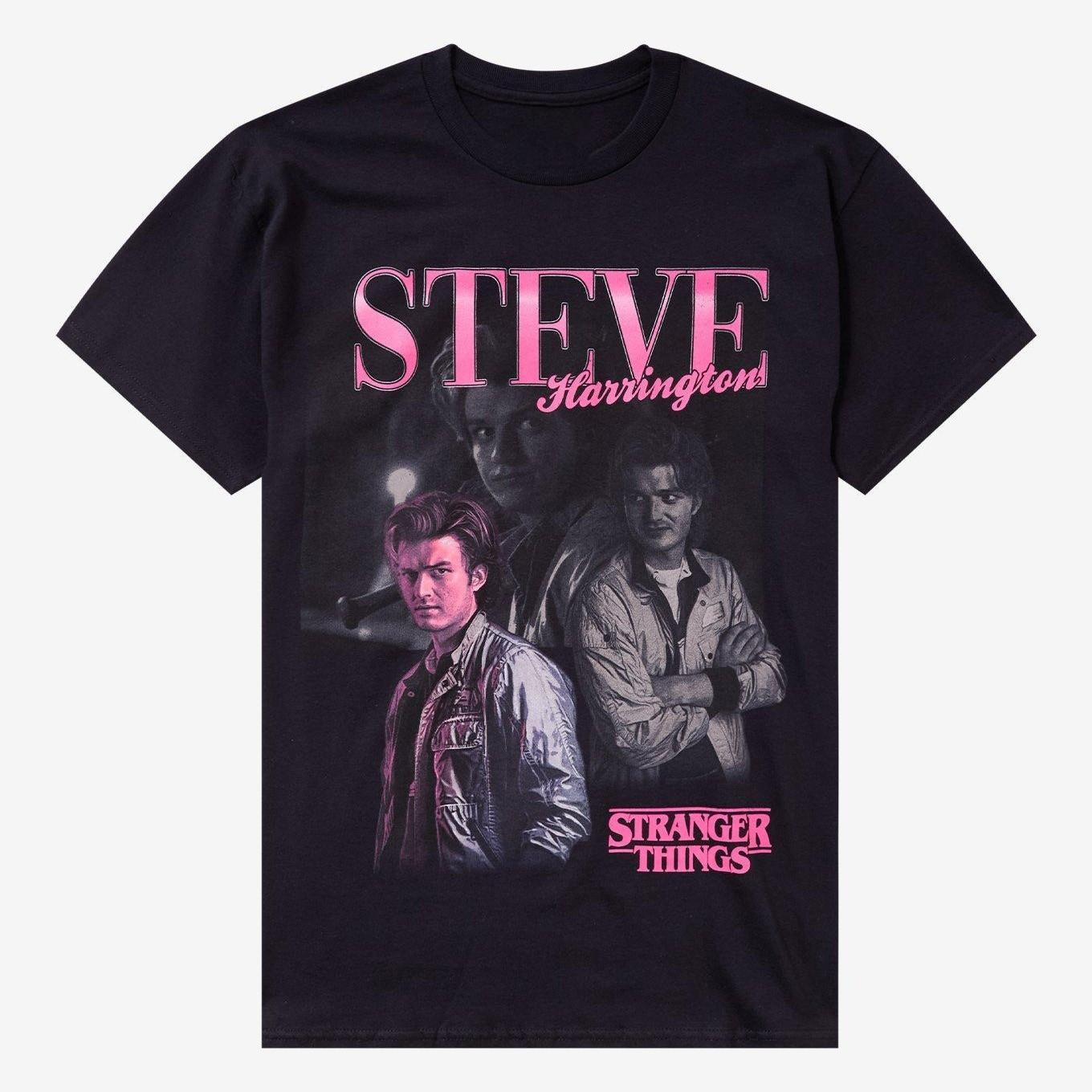 Steve Harrington Graphic Unisex T Shirt Gift For Fan S-5XL S разноцветный