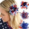Hair Barrette Unique Patriotic Tinsel for Women Men Photo Props Western Hairpin Headwear Hair Ornaments