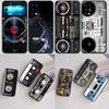 Cassette Vintage Boombox Tape Case for OPPO A40 A60 A80 A15 A16 A16K A12 A17 A17K A54 A54S A53 A53S A55 A56 A57 A98 F23