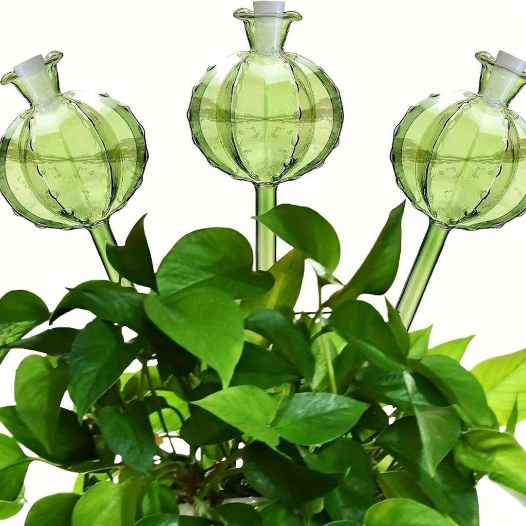 6 Cactus Shaped Automatic Watering Devices With Plastic Watering Balls