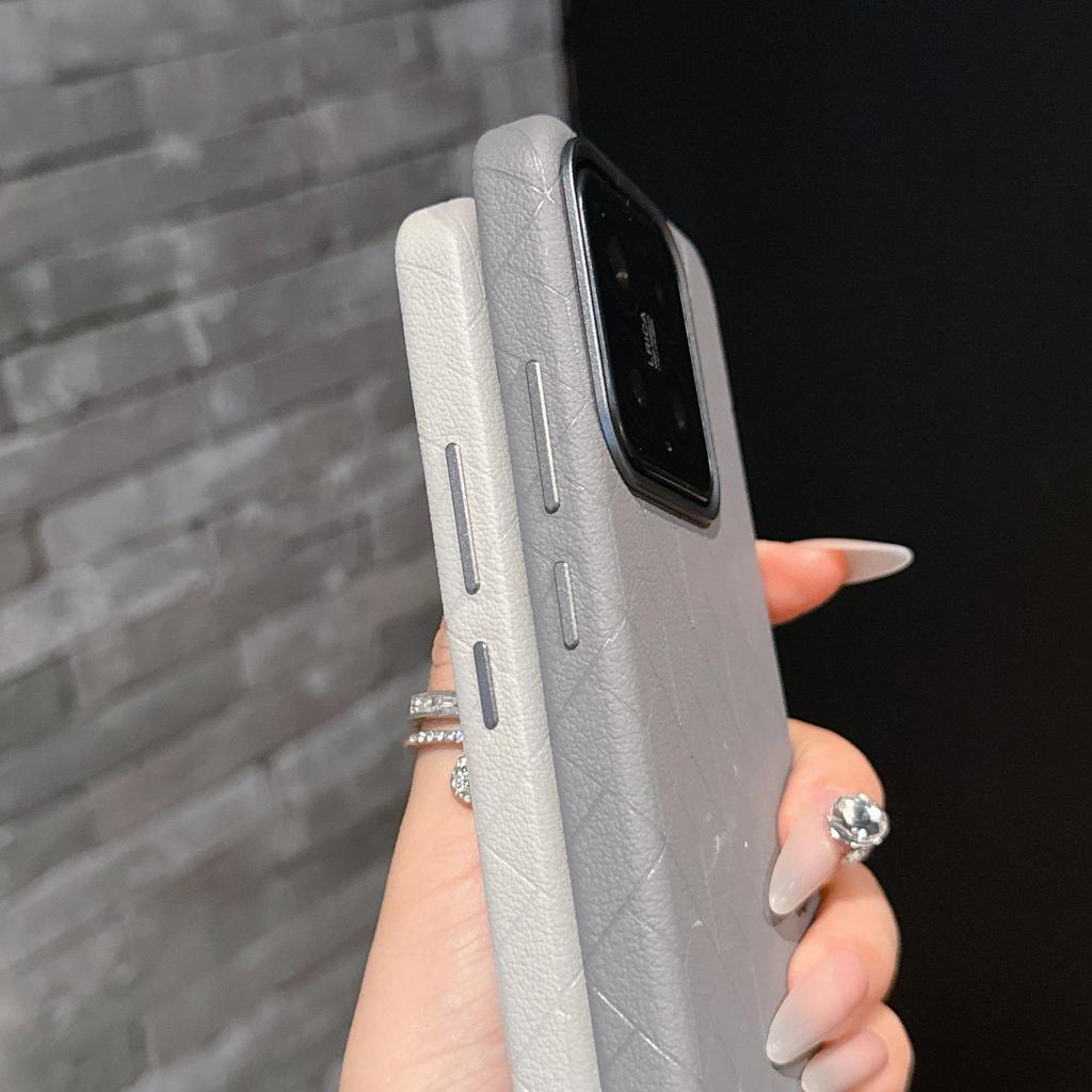 Rubik's Cube Embossed Full Coverage Magnetic Phone Case for 15 Pro - Drop-Proof Protection