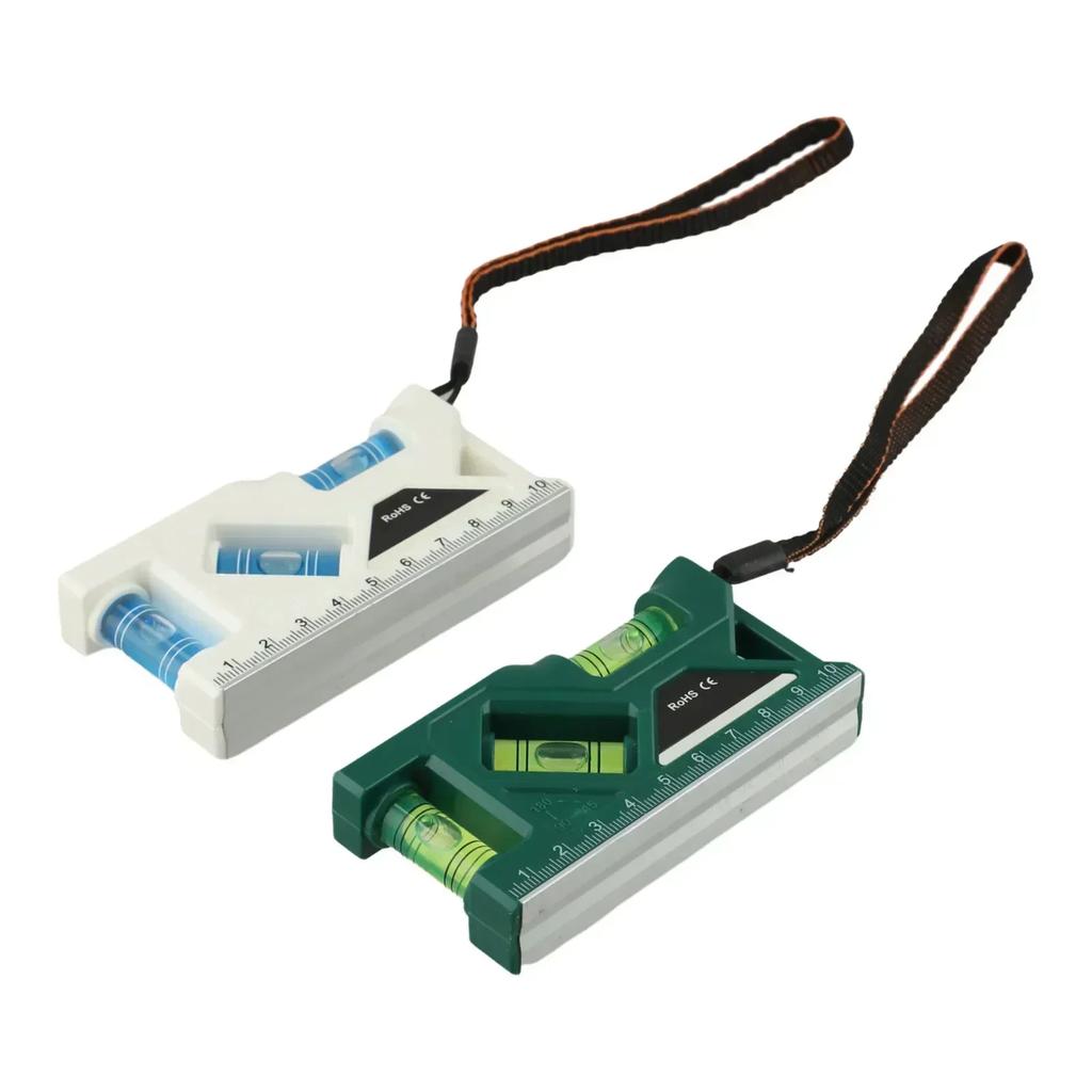 Compact Leveler 3-in-1 Measuring Tool 105X55X20mm Magnetic Level Tool User-Friendly Operation High Accuracy Measurement