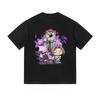 White Jojos Bizarre Adventure Family Guy Fun Graphic Tee Cotton Unisexs Unisexs Tshirt Vintage Streetwear