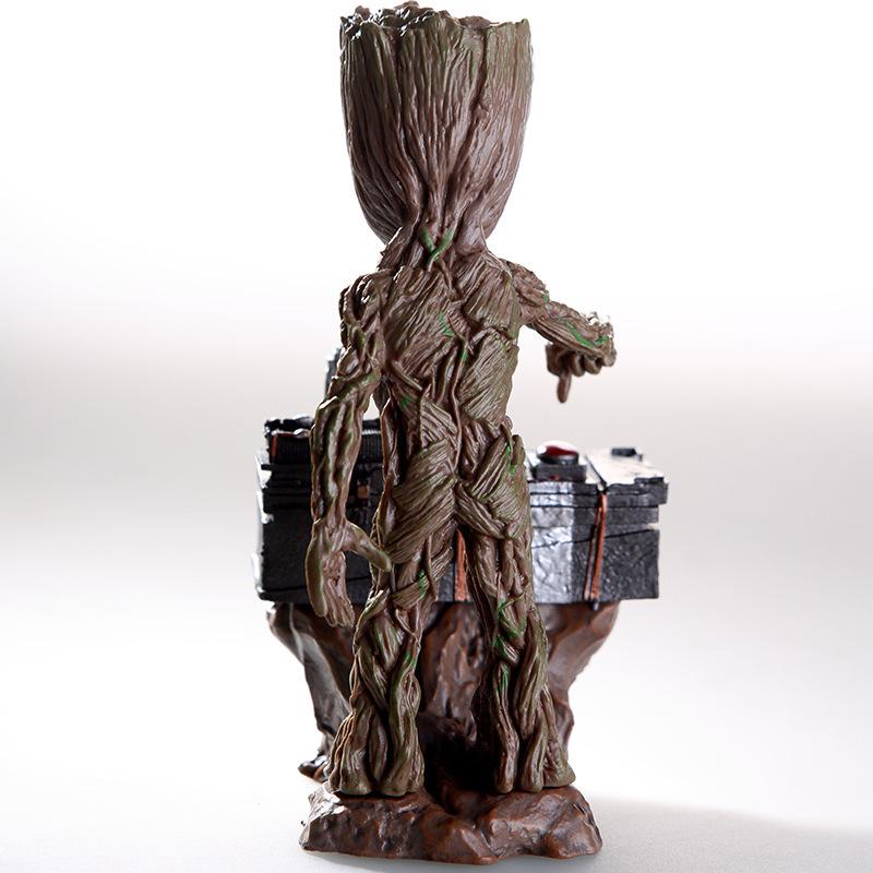 Anime, Small Tree Man Scene By Bomb Tree Monster, Statue Figure