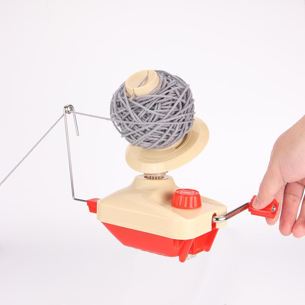 1pc Wool Yarn Ball Weaving Winder, Manual Winding Machine, Easy to Use, Fast Rolling Yarn Into a Ball, DIY Knitting Crochet Tool