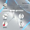 New Model 55-in-1 T-Handle Ratchet Screwdriver Set: High-Strength Multi-Purpose Household Repair Tool.