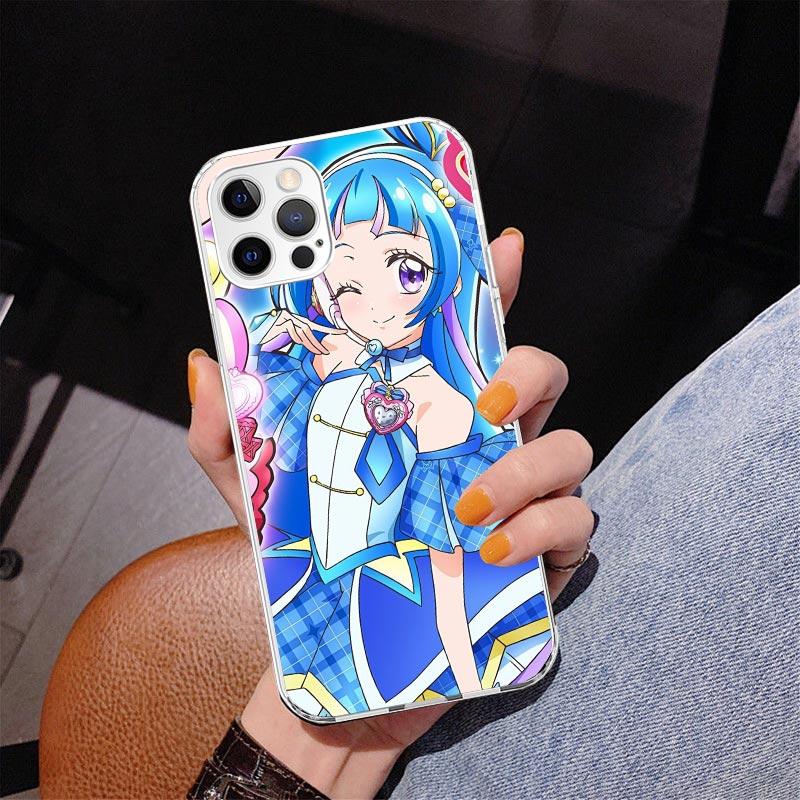 Pretty Cure Anime Phone Case For iPhone 17 Air 16 Pro Max 16E 15 + 14 Plus 11 12 13 Mini 7 8 SE Gift Print Cover Fundas