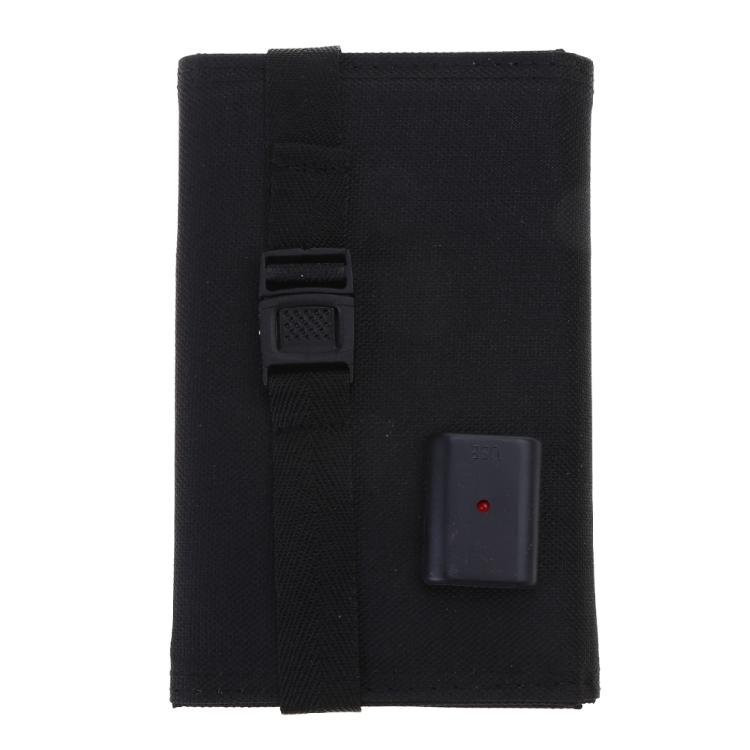 8W 5V USB Solar Panel Portable Folding Foldable Waterproof Power Bank Outdoor